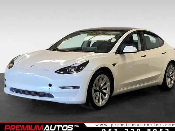 TESLA MODEL 3 2022 5YJ3E1EA5NF143265 image TESLA MODEL 3 2022 5YJ3E1EA5NF143265 image